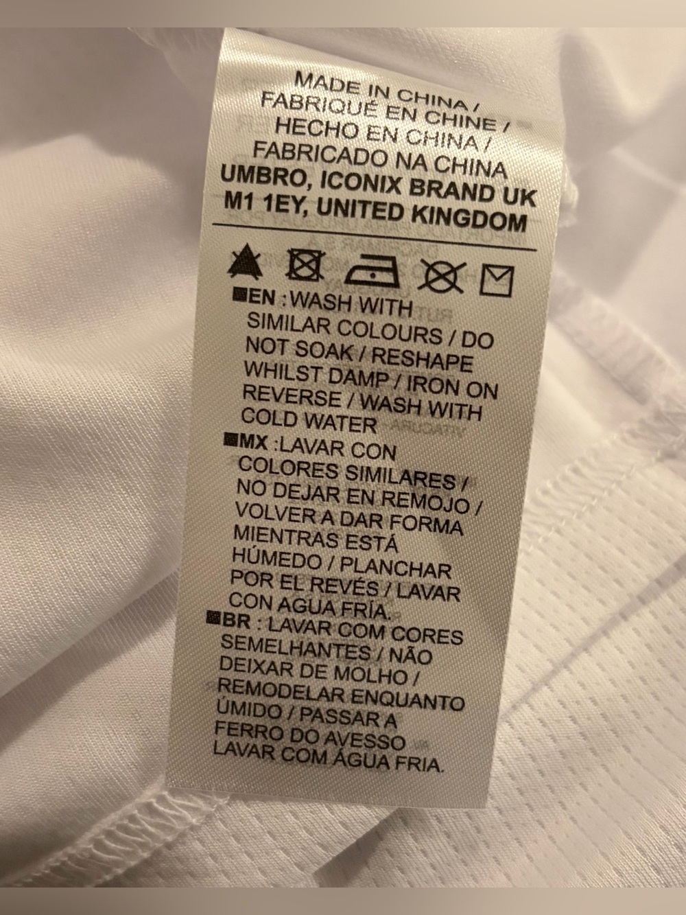 Umbro Authentic Club Nacional De Football Uruguay 2021 Jersey Men’s Sz: Small - Picture 8 of 8